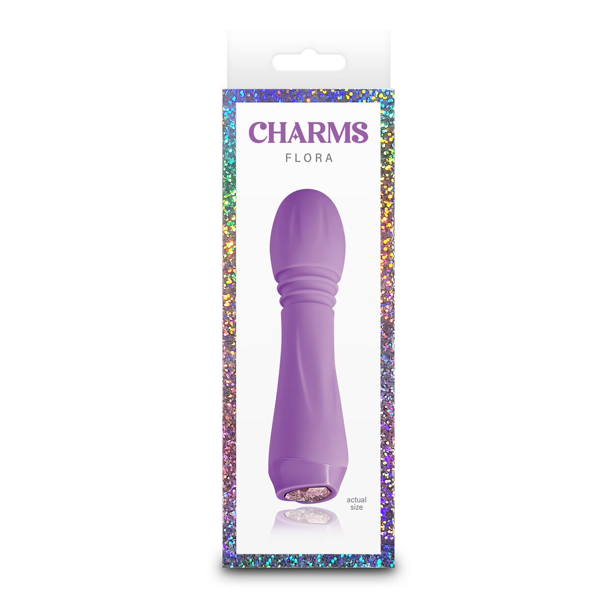 Vibromasseur à boules NS Novelties Charms Flora Violet Rose